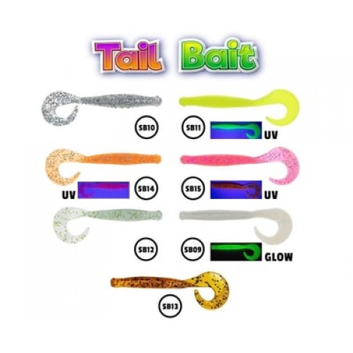 Fujin Tail Bait 105mm Silikon Balık